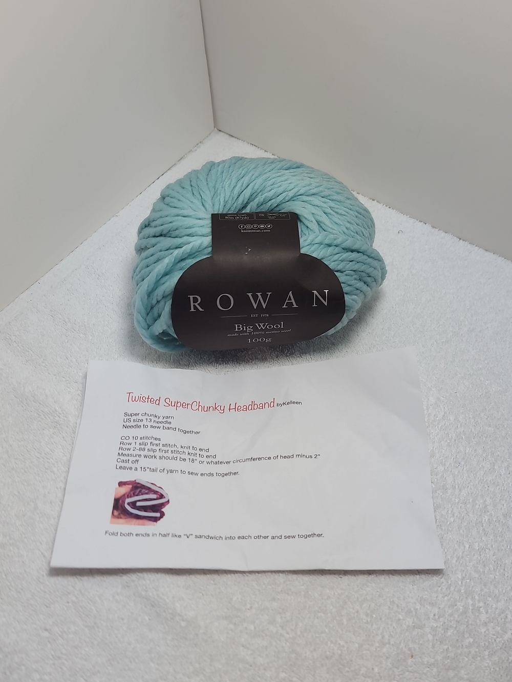 Twisted Super Chunky Headband Knit Kit - NWT - #48
